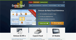 Desktop Screenshot of gestortotal.com.br